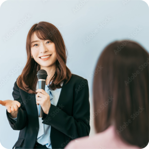 ライバー同士の意見交換会、事務所でのランチ会や勉強会など、相談や発散ができる場を提供。